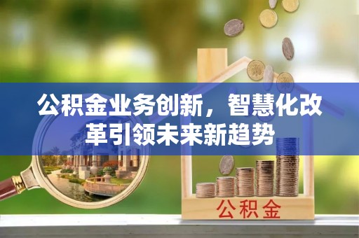 苏州公积金业务创新，智慧化改革引领未来新趋势