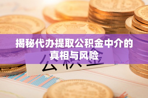苏州揭秘代办提取公积金中介的真相与风险